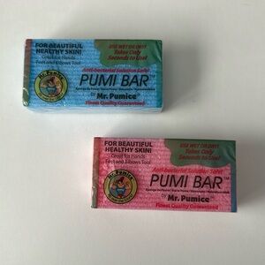 Brand new, sealed Mr. Pumice PUMI BAR. Blue, pink or green!